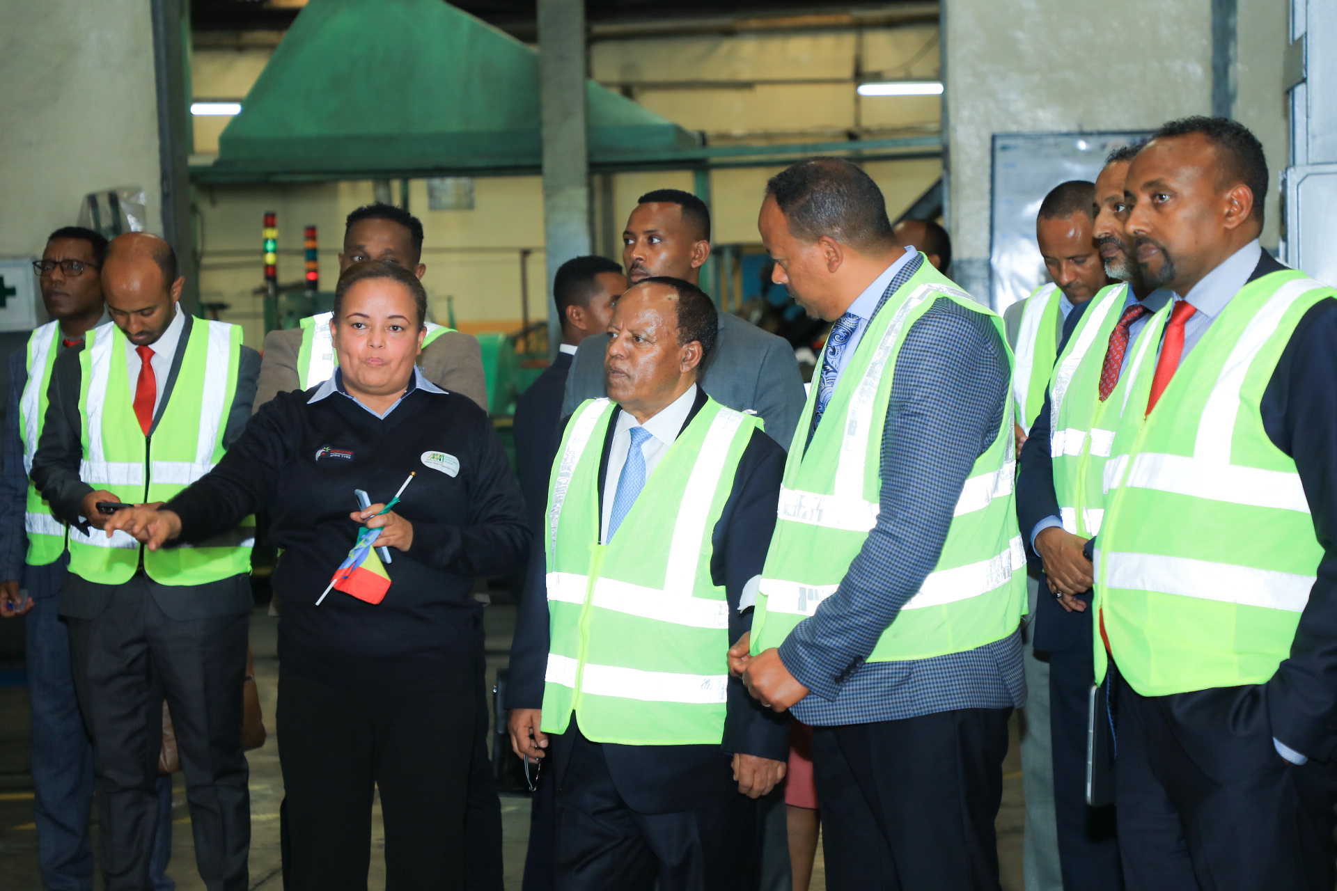 President Taye Visits Award-Winning Ethiopian Tyre Manufacturer