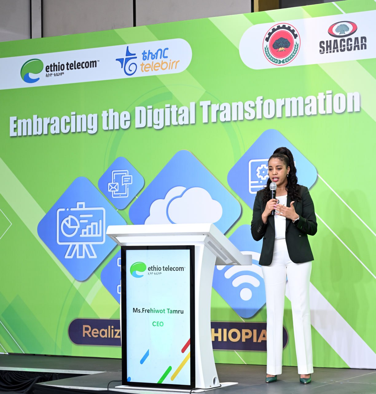 Ethio telecom Digitizes Ethiopian Agriculture