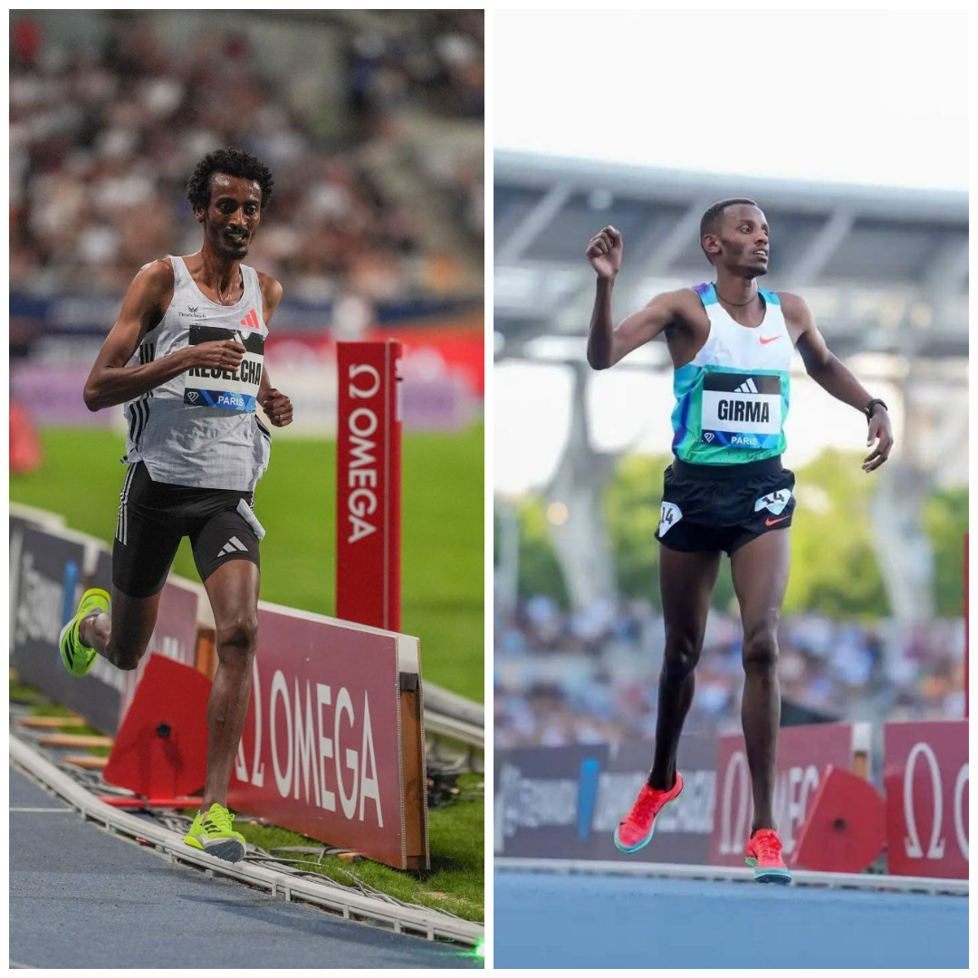 Ethiopian Athletes Shine at Paris Diamond League: Kejelcha, Girma Claim Victories