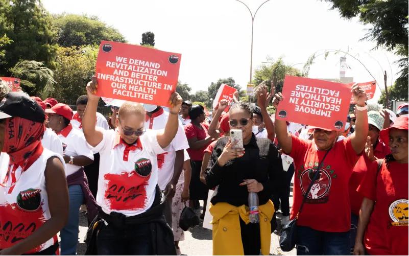 South African court orders healthcare workers to end strike