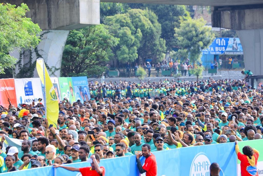 Great Ethiopian Run Gathered Tens of Thousands from Home and Abroad in Festive Mood