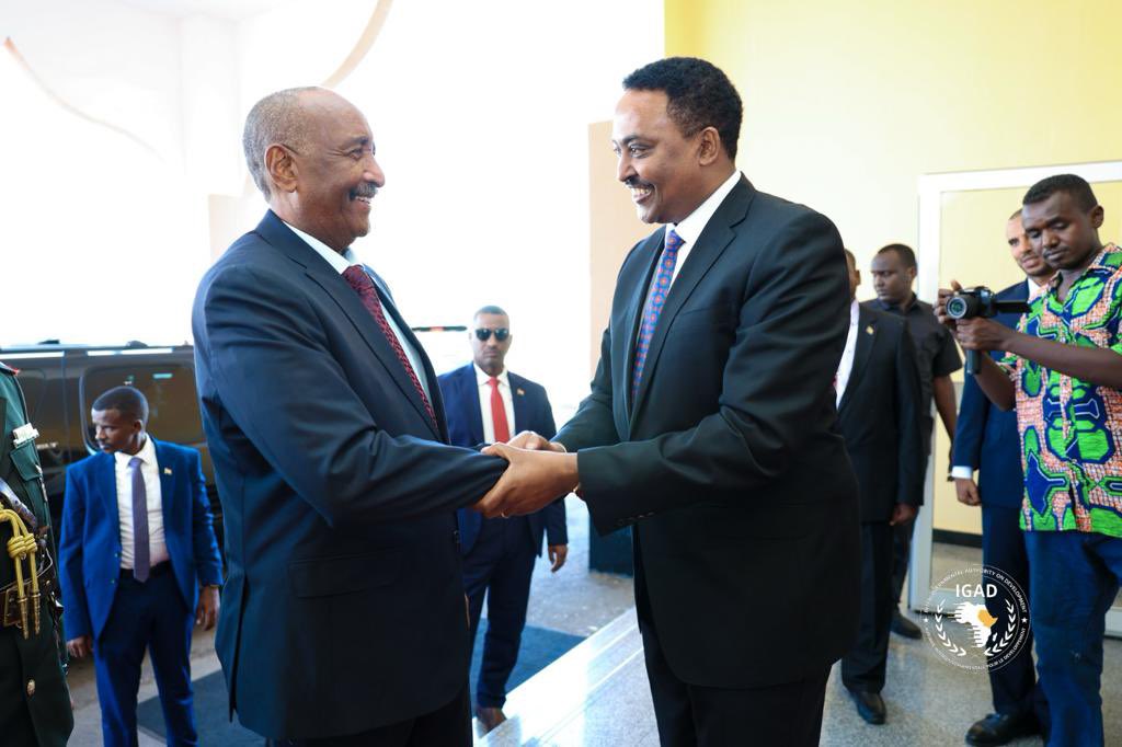 IGAD Expresses Agreement with Sudan’s Gen. Al-Burhan on Imperative for Sustainable Ceasefire