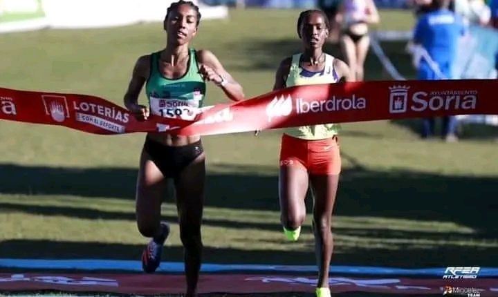 Ethiopia’s Likina Ambaw Stamps Authority in World Athletics Cross-Country Tour