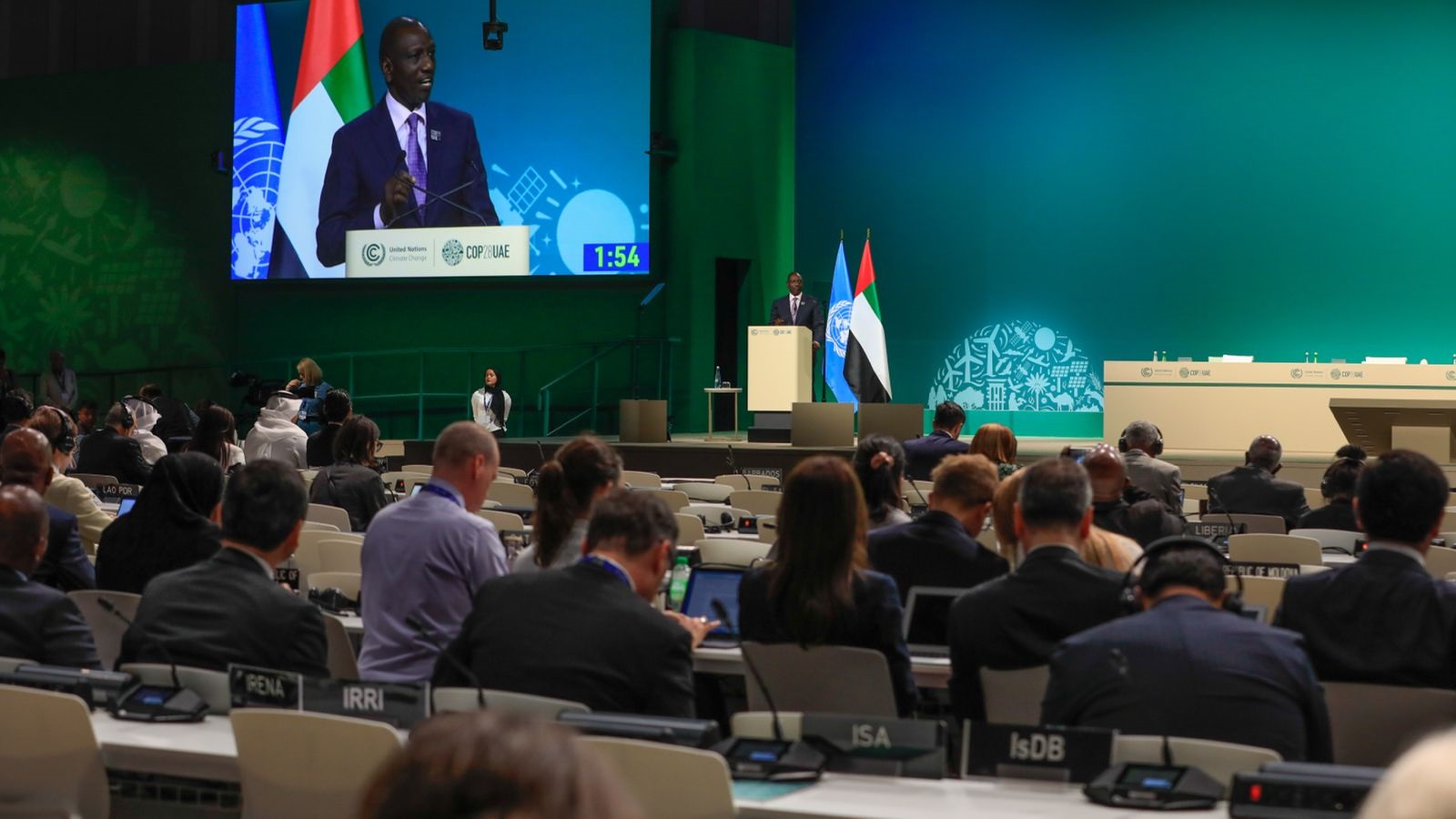 COP28: Kenya's President Urges Global Action
