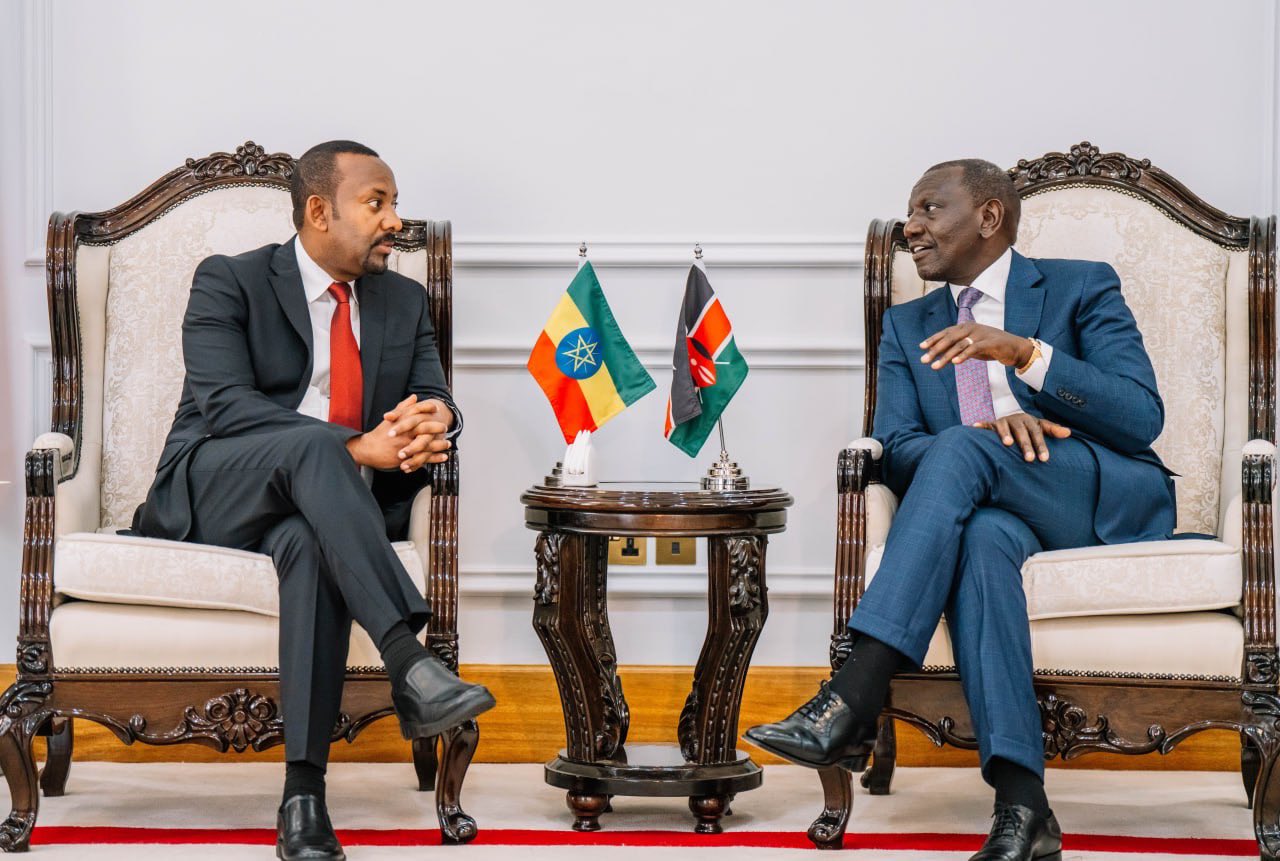 PMs Pledge to Strengthen Diplomatic Ties Between Ethiopia, Kenya.